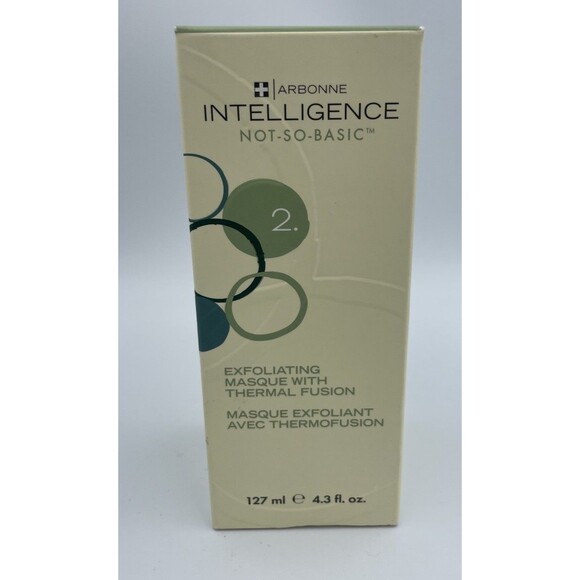 Arbonne Intelligence 4.3oz Not So Basic Exfoliating Masque Thermal Fusion SEALED - Picture 1 of 4